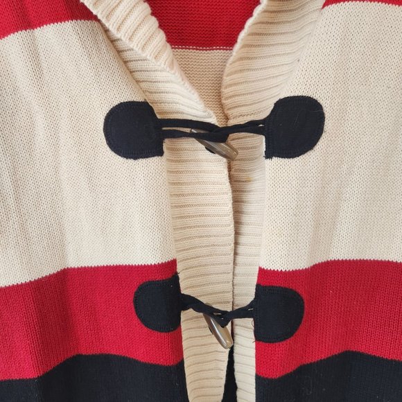 Pendleton Colorblock Southwestern Cardigan Sweater Long Toggle Button Women's S - Picture 3 of 6